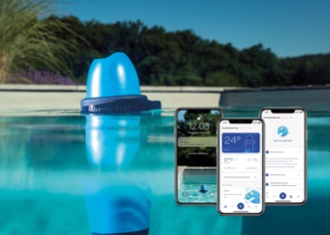 Riiot Labs. capteur IoT connecté pour piscine
